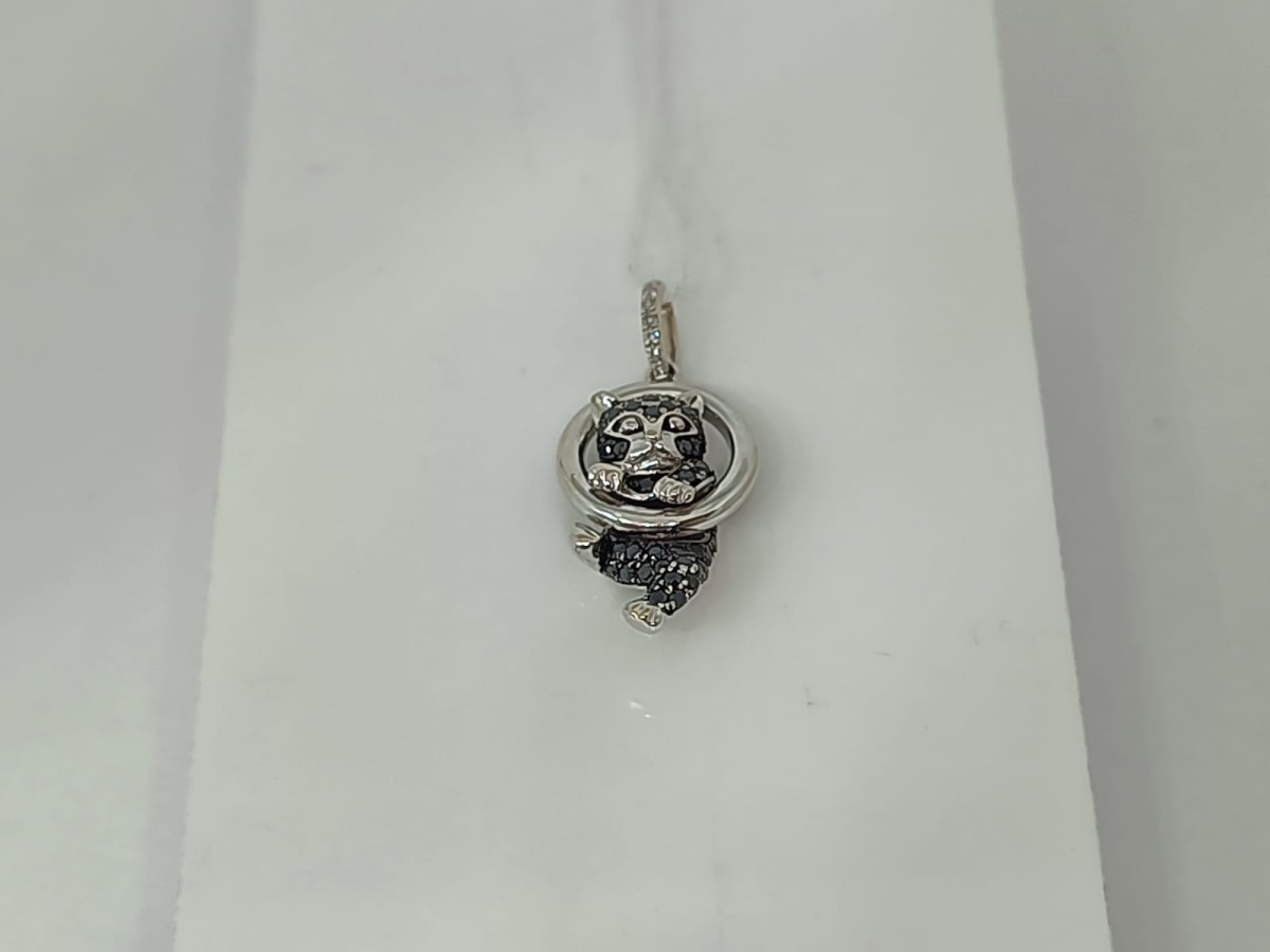 ПОДКМИ585 ПОДВЕСКА С КАМНЯМИ (Au 585)