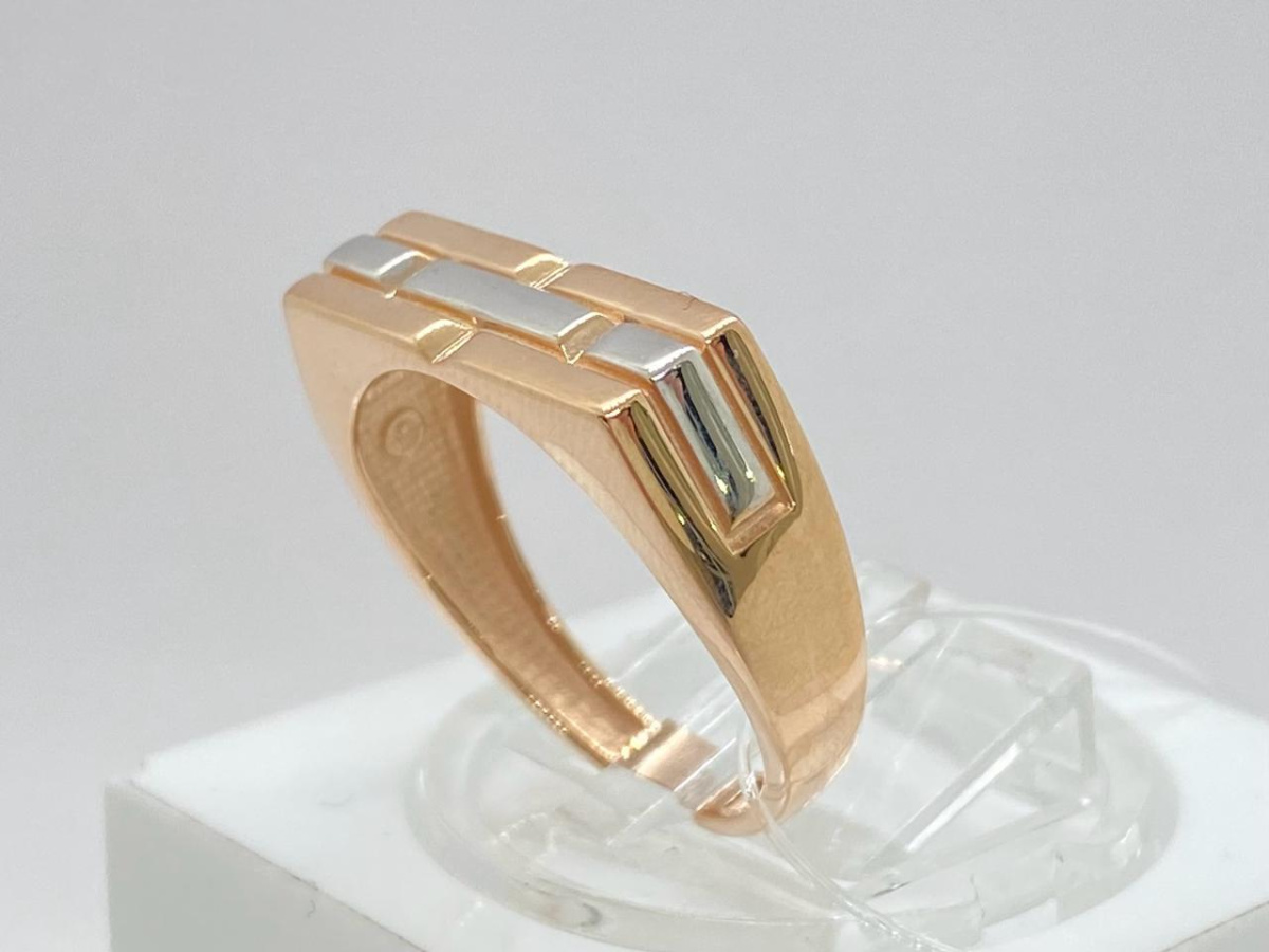 КОЛЬЦО ПЕЧАТКА без камня (Au 585)