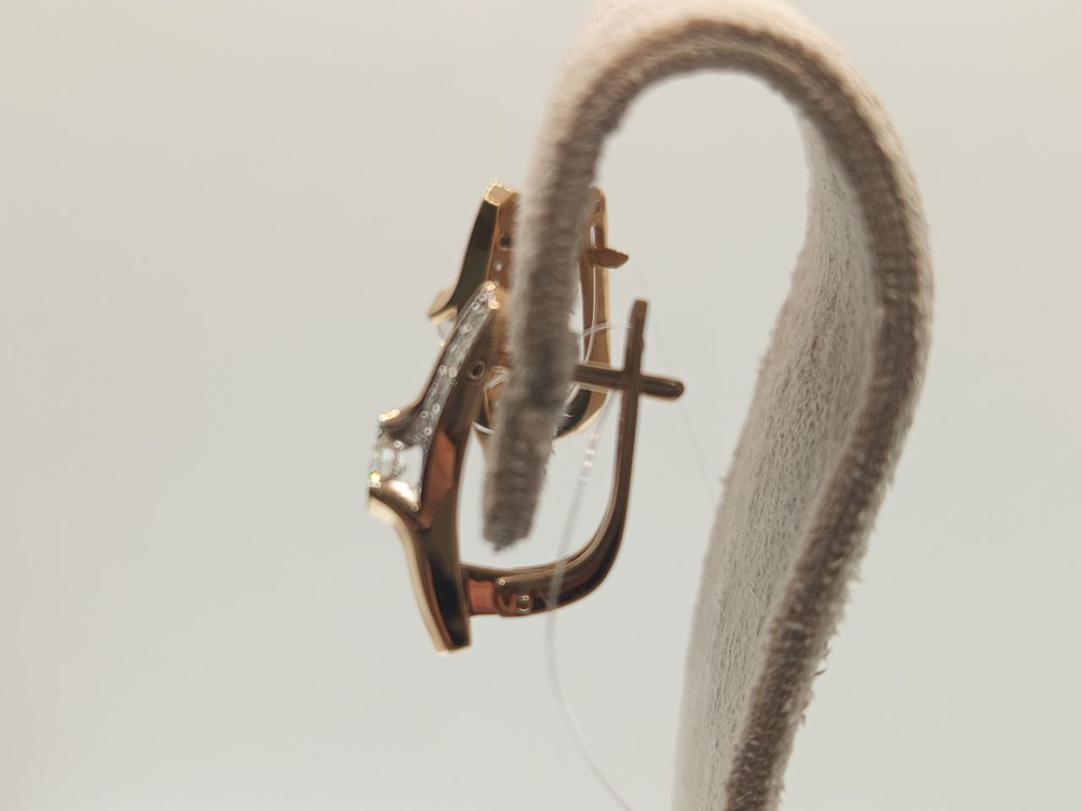 СЕРЬГИ БРИЛЛИАНТ (Au 585)