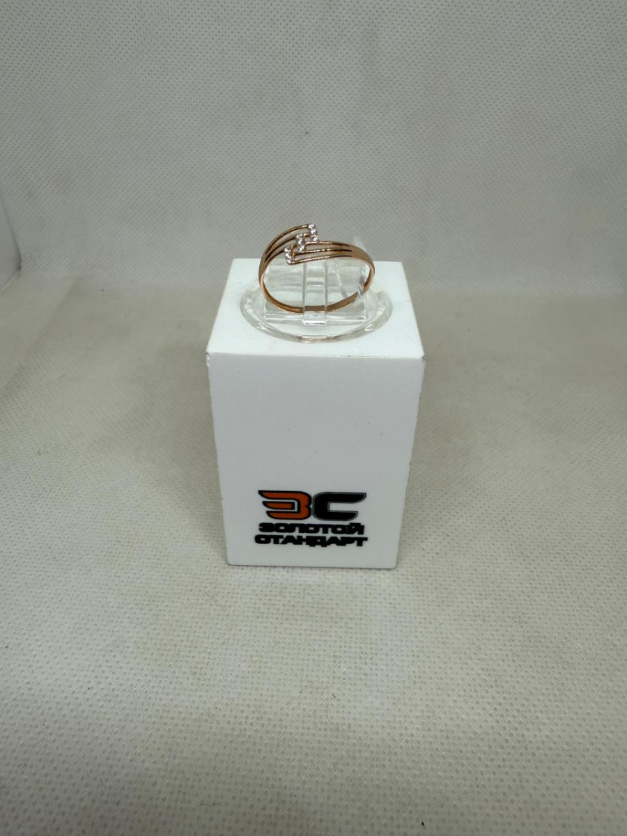 КОЛКМИ585 КОЛЬЦО С КАМНЯМИ (Au 585)