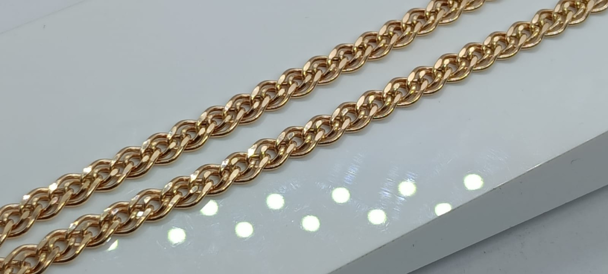 ЦЕПЬ ПУСТОТЕЛАЯ Нона (Au 585)