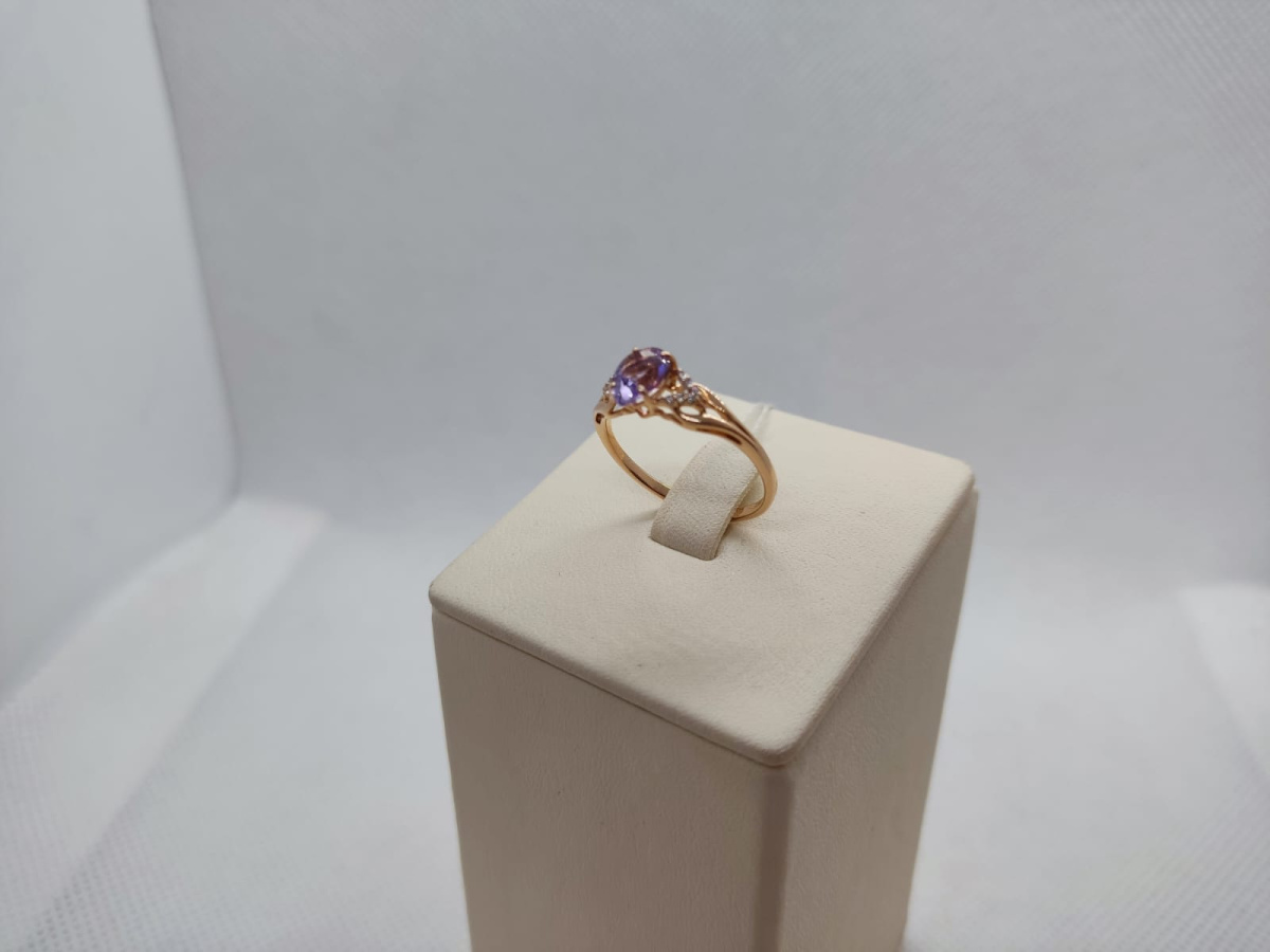 КОЛКМИ585 КОЛЬЦО С КАМНЯМИ (Au 585)