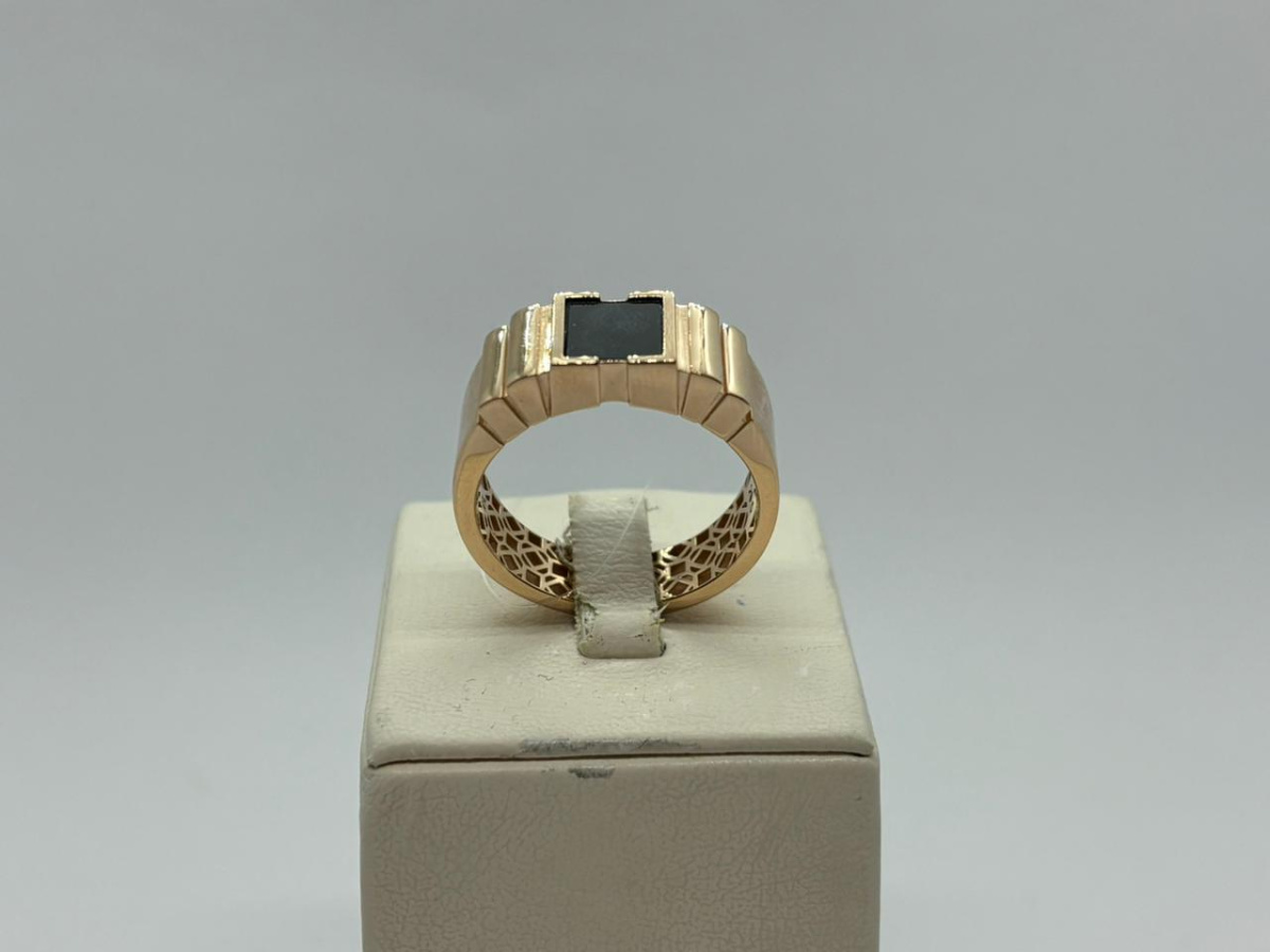 КОЛЬЦО ПЕЧАТКА с камнем (Au 585)