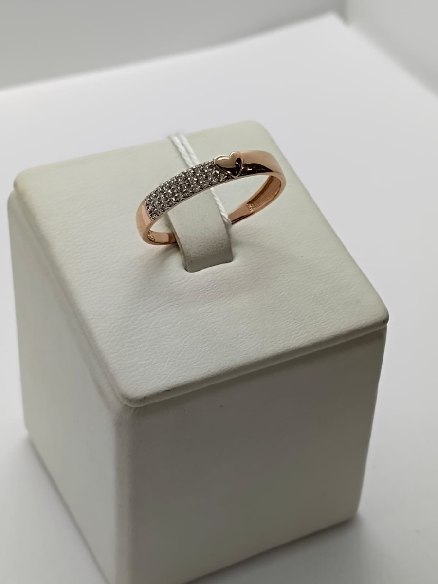 КОЛКМИ585 КОЛЬЦО С КАМНЯМИ (Au 585)