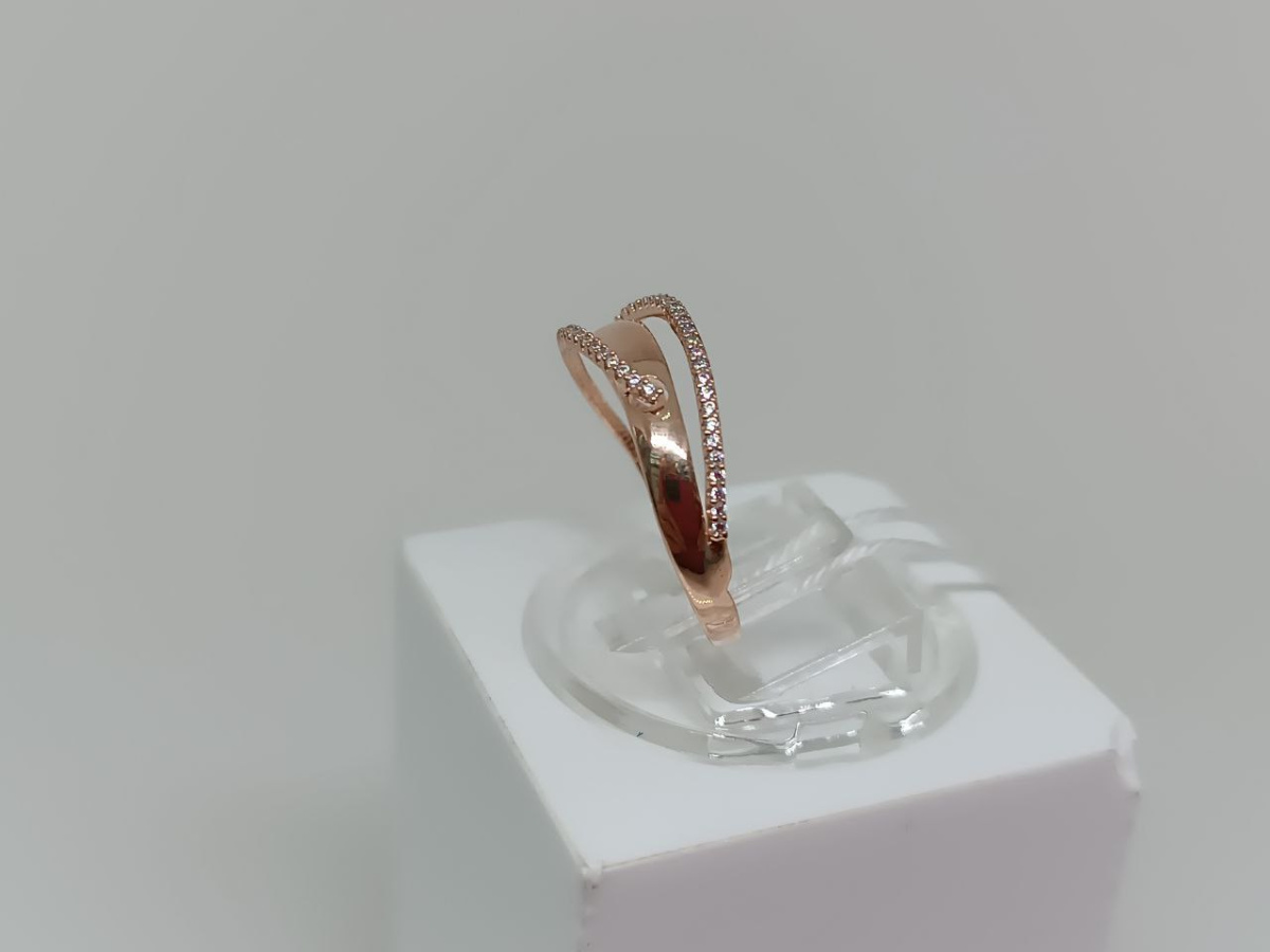 КОЛКМИ585 КОЛЬЦО С КАМНЯМИ (Au 585)
