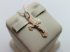 ПОДВЕСКА КРЕСТ БЕЗ КАМНЯ (Au 585)