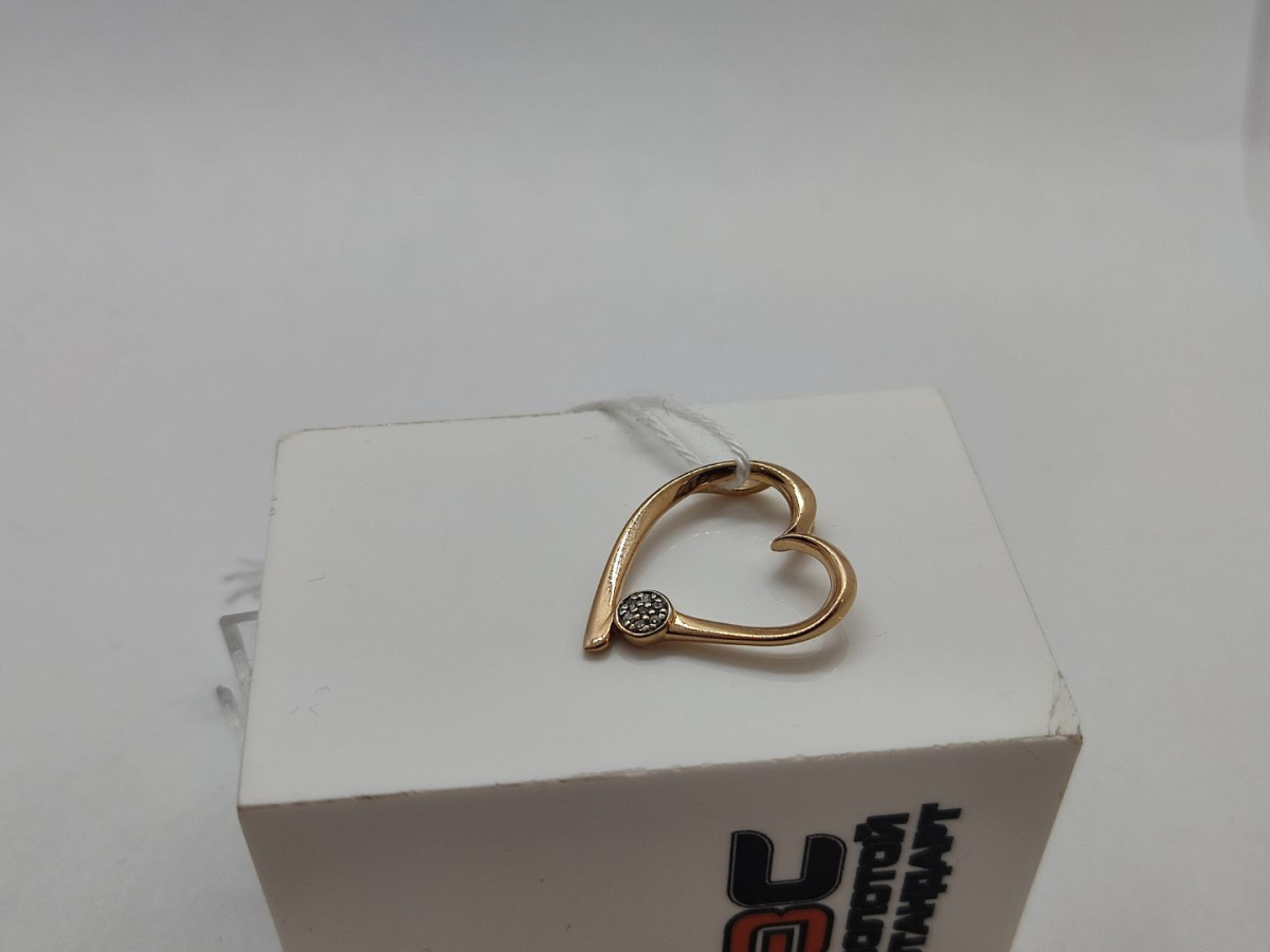 ПОДКМИ585 ПОДВЕСКА С КАМНЯМИ (Au 585)