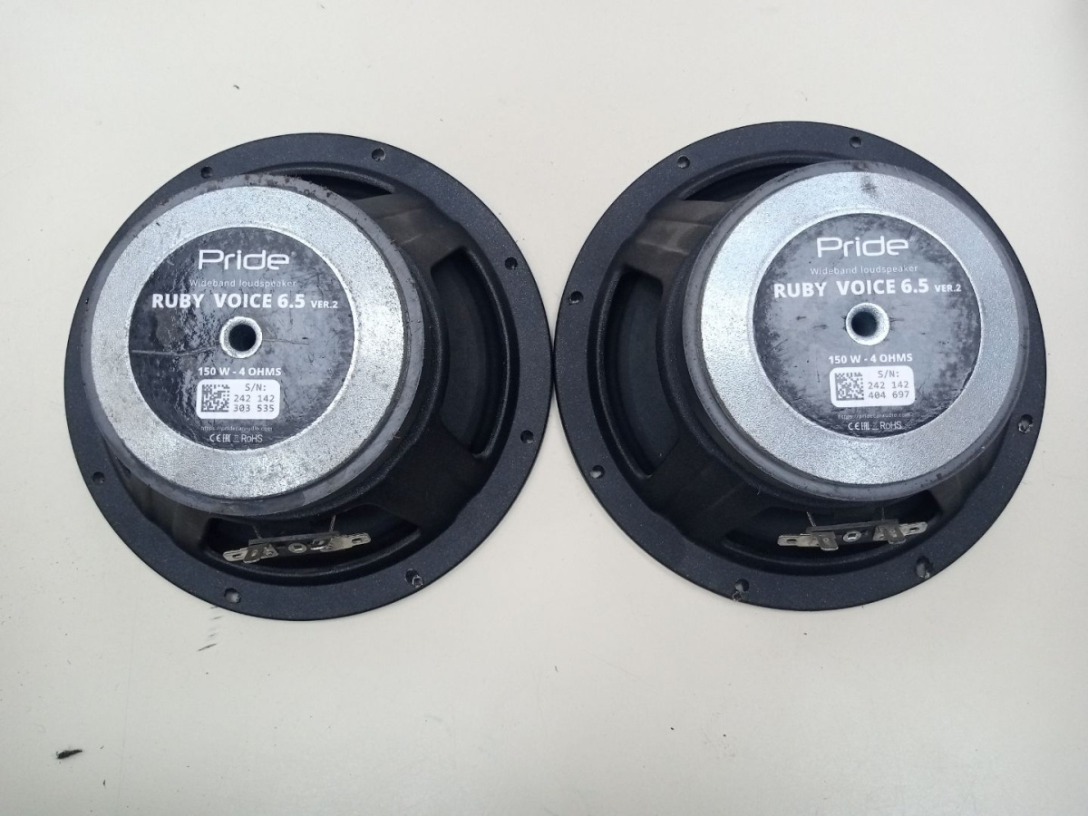 Автоакустика передняя Pride Ruby 6.5 V2