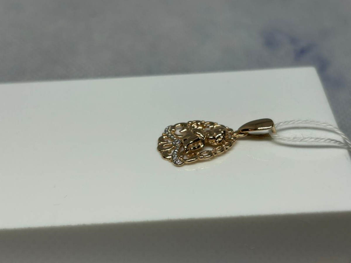 ПОДВЕСКА С КАМНЯМИ (Au 585)