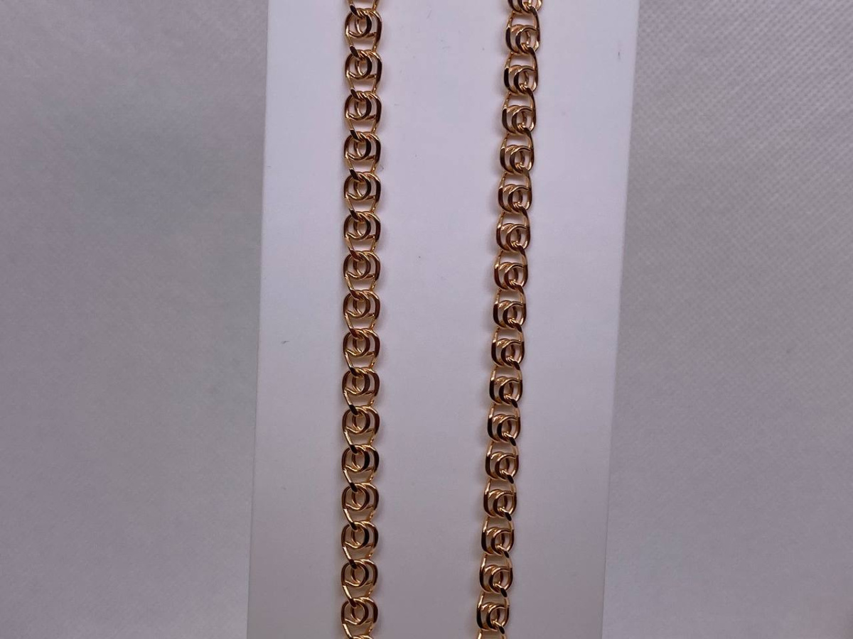 8080270-55 ЦЕПЬ ПОЛНОВЕСНАЯ Лав (Au 585)