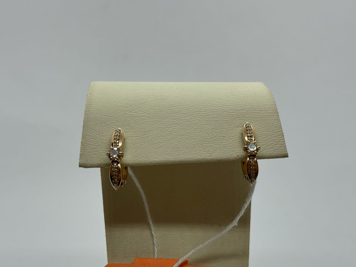 СЕРЬГИ БРИЛЛИАНТ (Au 585)