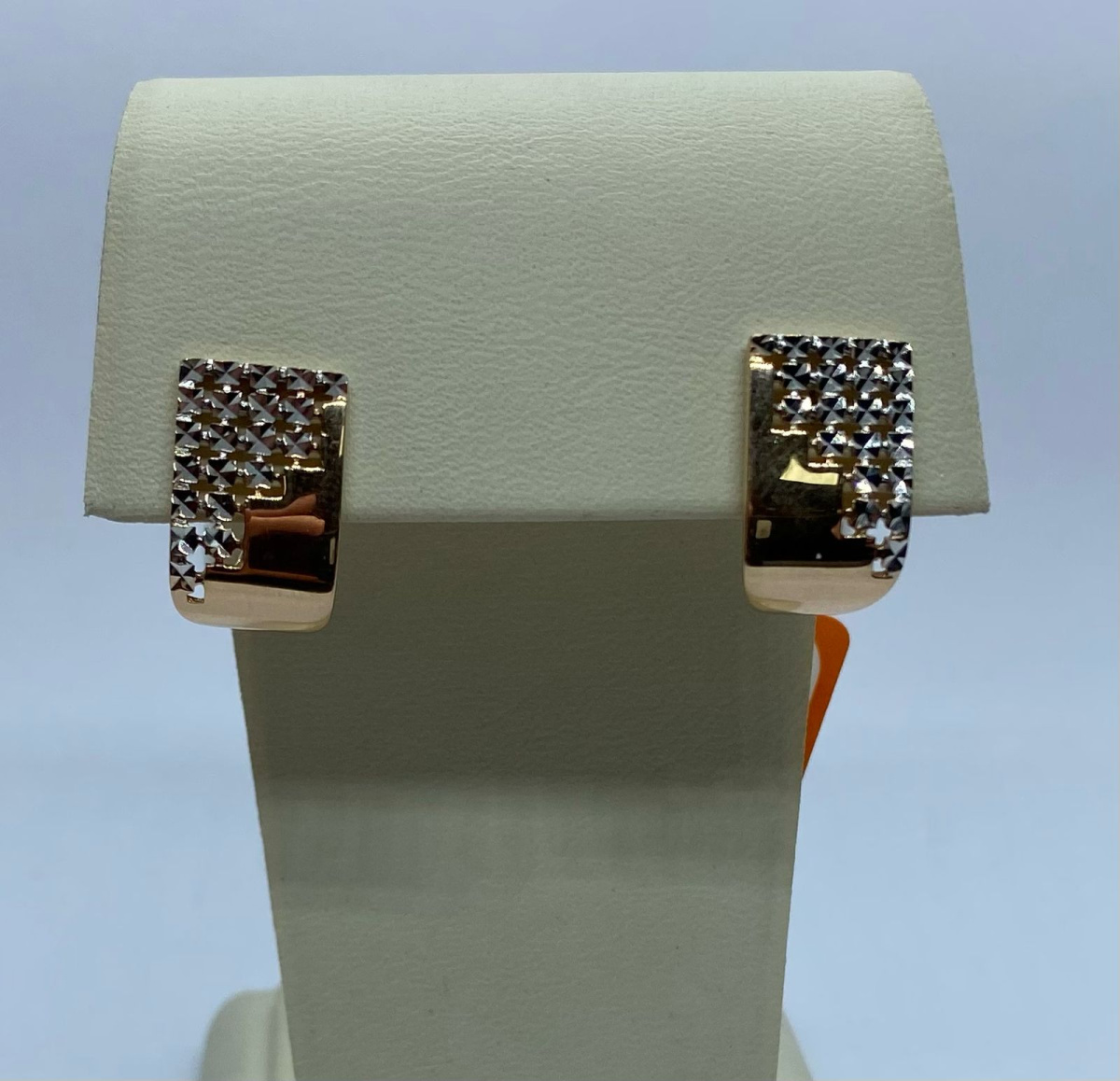 СБКМ585 СЕРЬГИ БЕЗ КАМНЯ (Au 585)