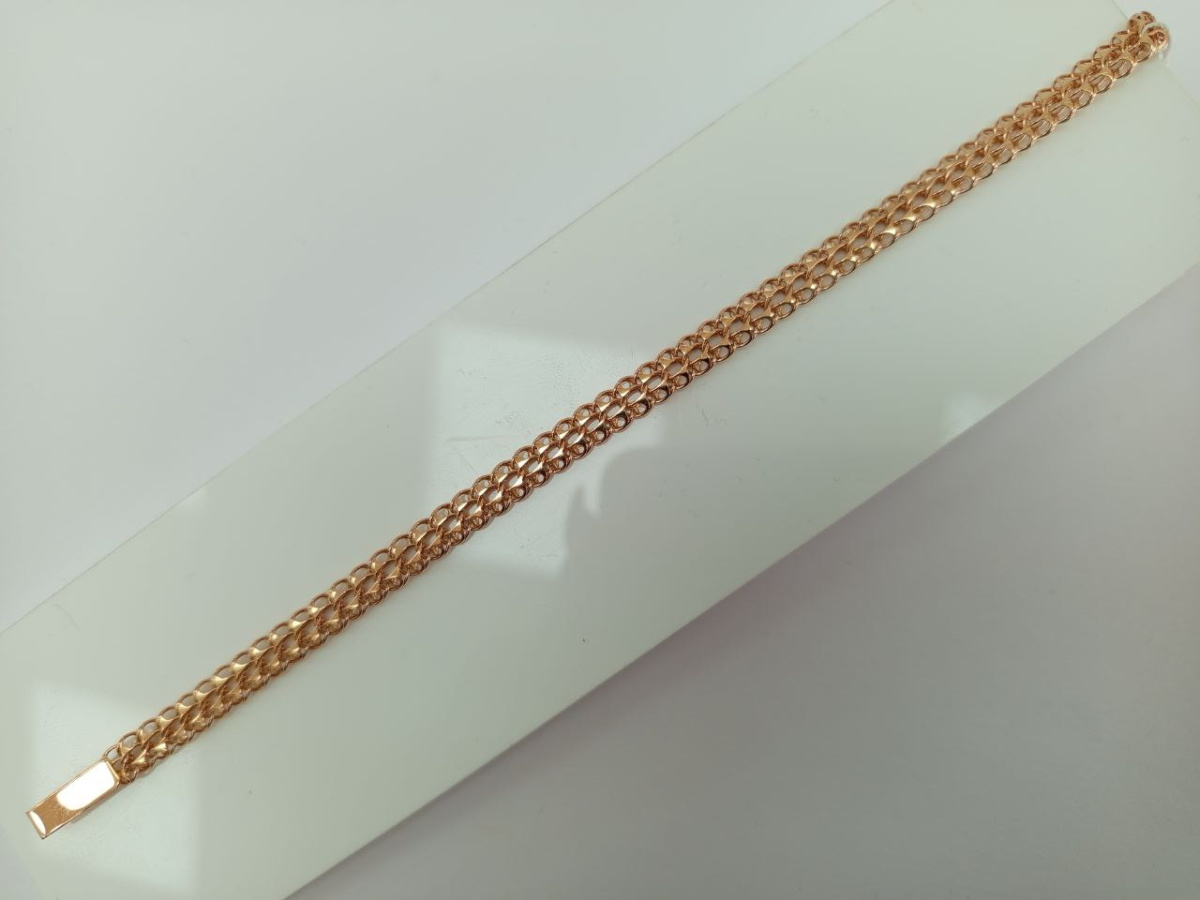 БРАСЛЕТ ПОЛНОВЕСНЫЙ Питон (Au 585)