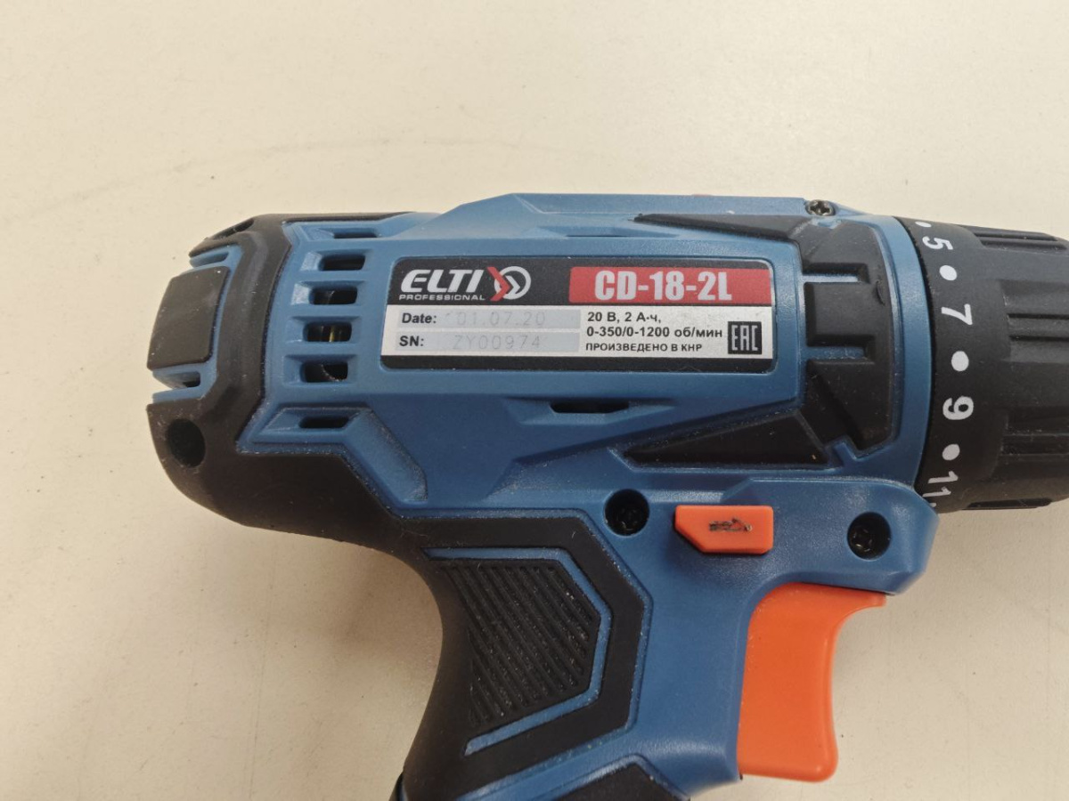 Шуруповерт ELTI CD-18-2L