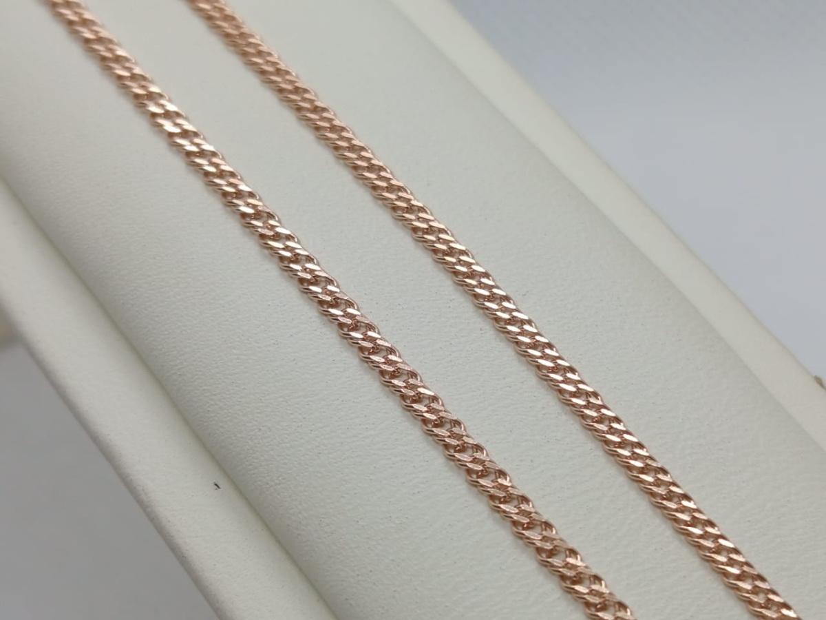 ЦЛР2585 ЦЕПЬ ПОЛНОВЕСНАЯ Ромб двойной (Au 585)