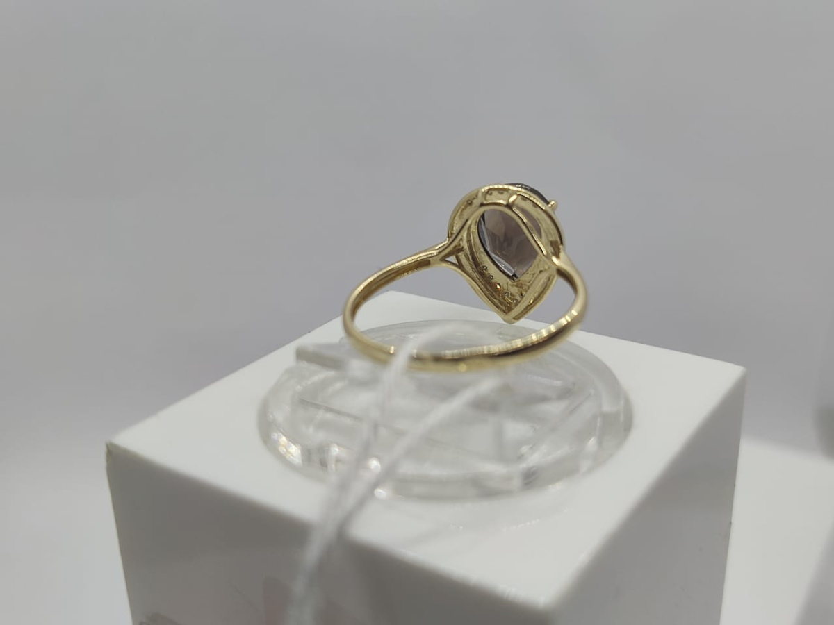 КОЛКМИ585 КОЛЬЦО С КАМНЯМИ (Au 585)