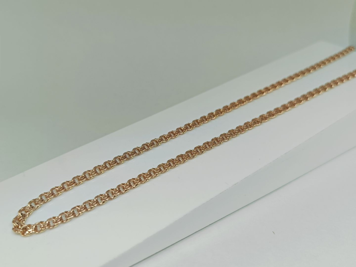 ЦЕПЬ ПОЛНОВЕСНАЯ Бисмарк (Au 585)