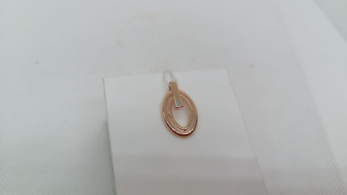 ПОДВЕСКА БЕЗ КАМНЯ Au 585 ПОДВЕСКА БЕЗ КАМНЯ Au 585