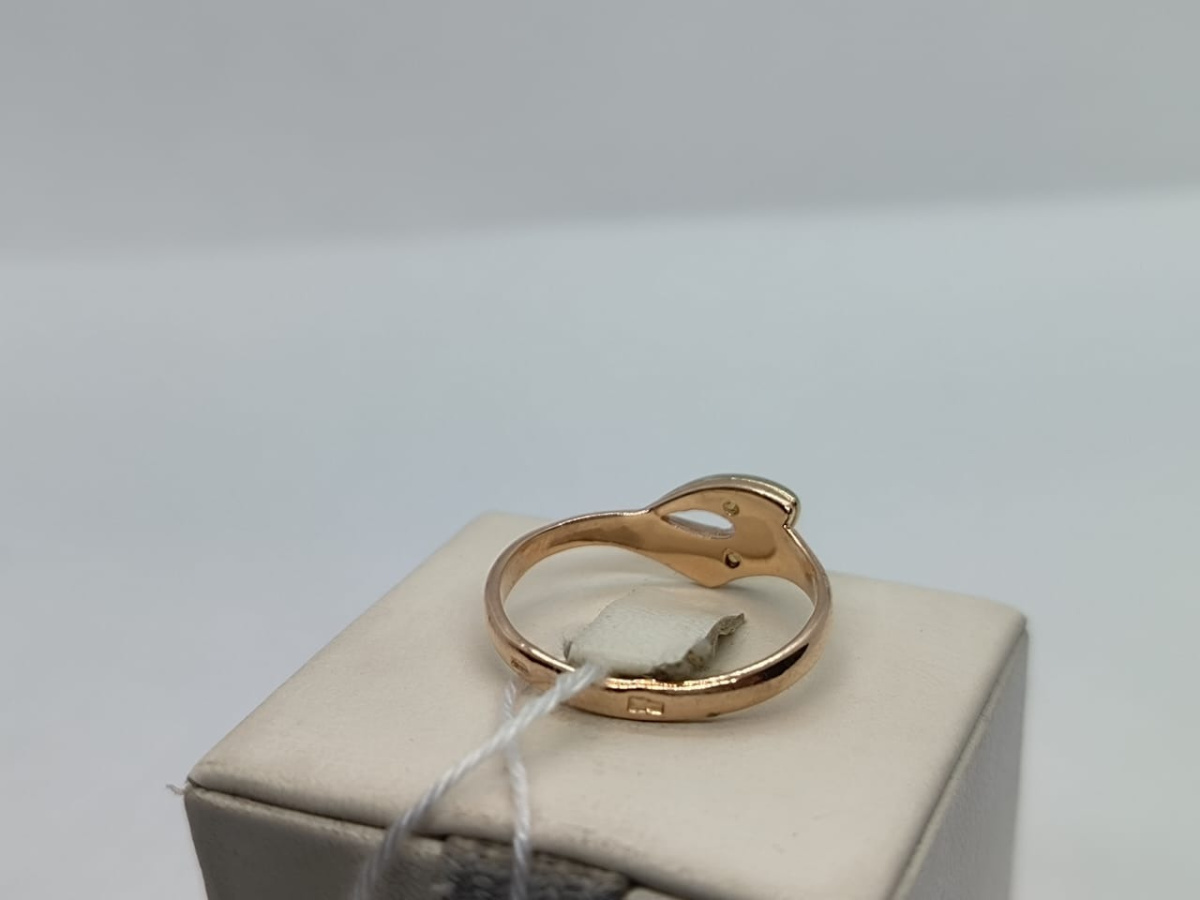 КОЛБКМ585 КОЛЬЦО БЕЗ КАМНЯ (Au 585)