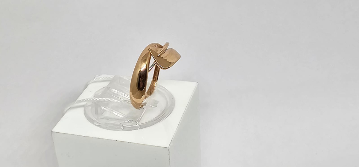 КОЛБКМ585 КОЛЬЦО БЕЗ КАМНЯ (Au 585)