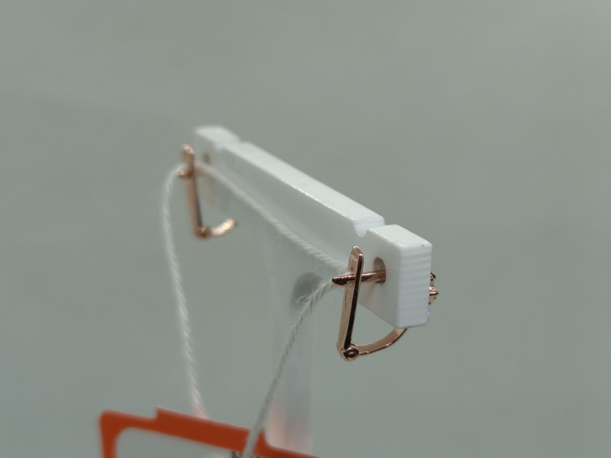 СЕРЬГИ С КАМНЯМИ (Au 585)