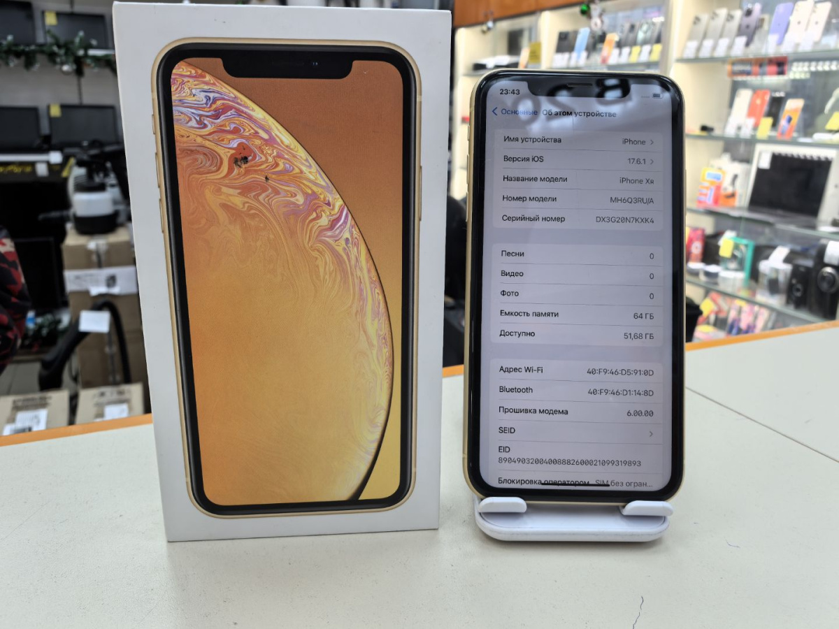 Смартфон Apple iPhone Xr 64Gb