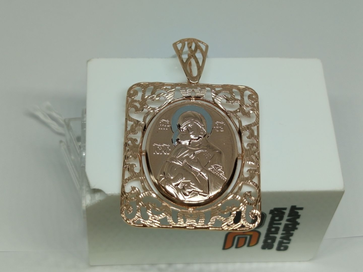 ПОДВЕСКА ИКОНА БЕЗ КАМНЯ (Au 585)