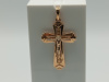 ПОДКБК585 ПОДВЕСКА КРЕСТ БЕЗ КАМНЯ (Au 585)