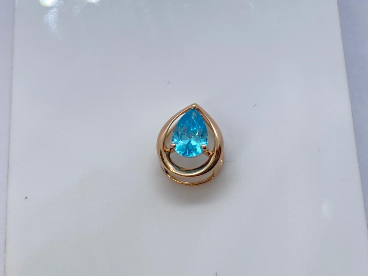 ПОДВЕСКА С КАМНЕМ (Au 585)