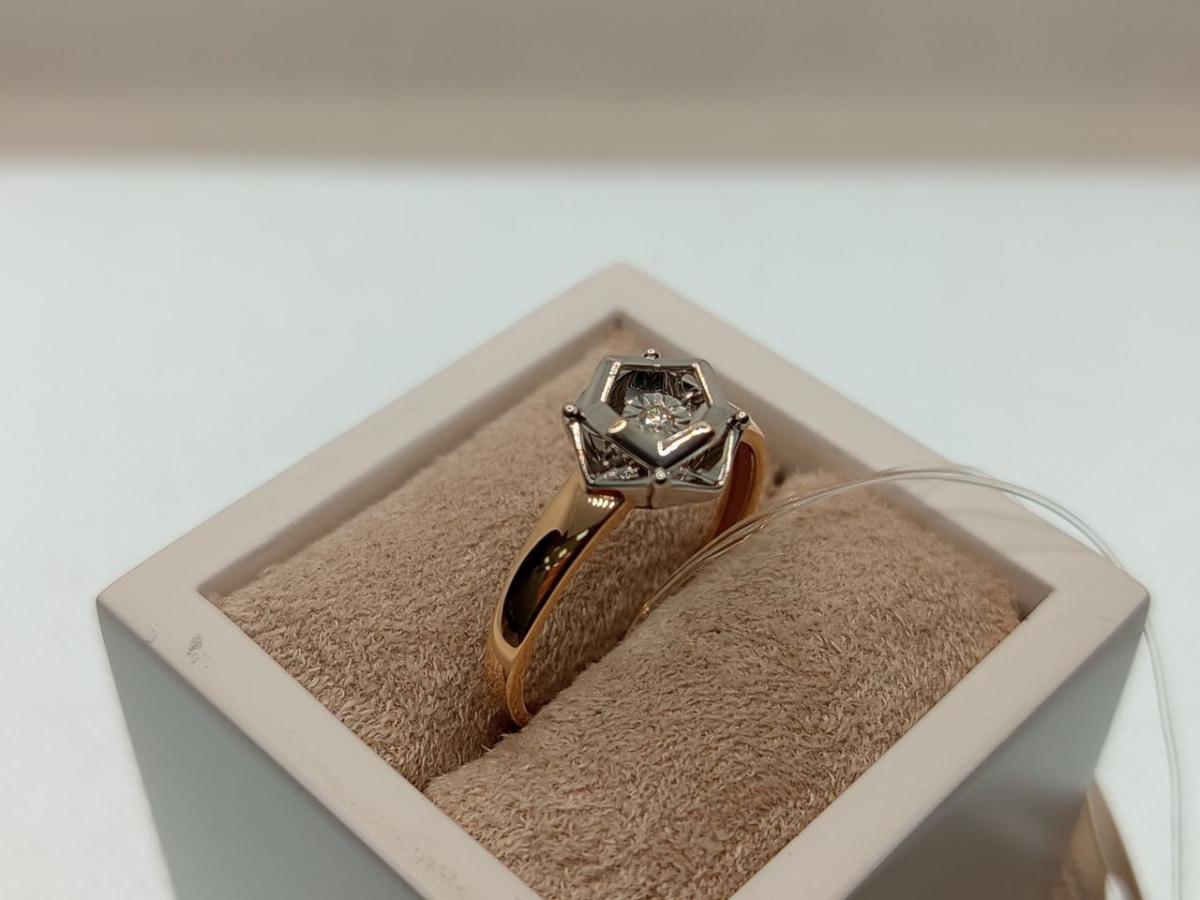 КОЛЬЦО БРИЛЛИАНТ (Au 585)