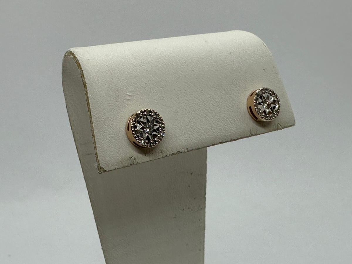 СЕРЬГИ БРИЛЛИАНТ (Au 585)