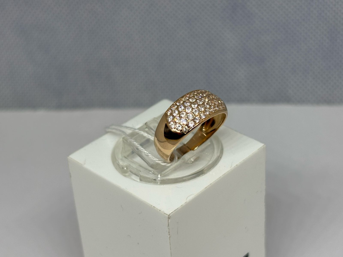 КОЛКМИ585 КОЛЬЦО С КАМНЯМИ (Au 585)