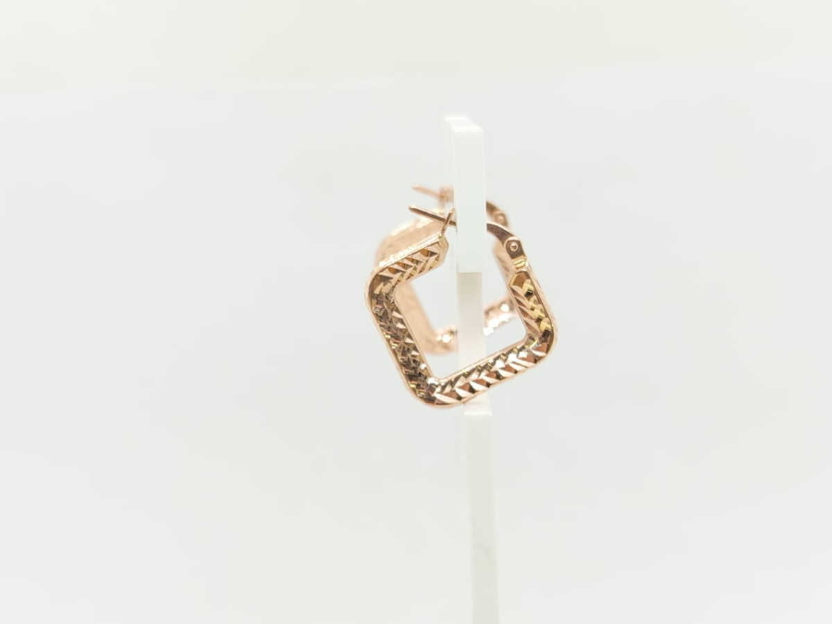 0200100 СЕРЬГИ БЕЗ КАМНЯ (Au 585)