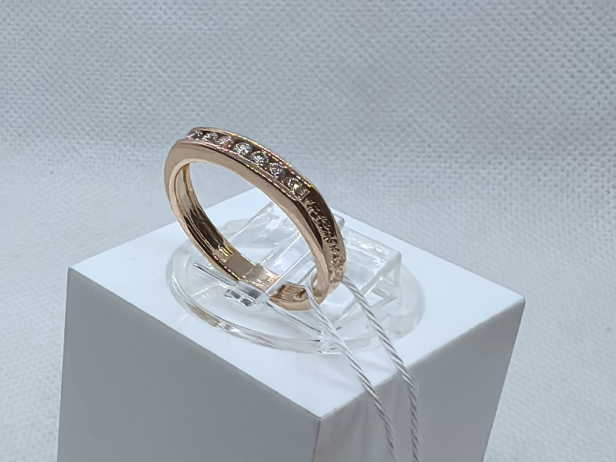 КОЛКМИ585 КОЛЬЦО С КАМНЯМИ (Au 585)