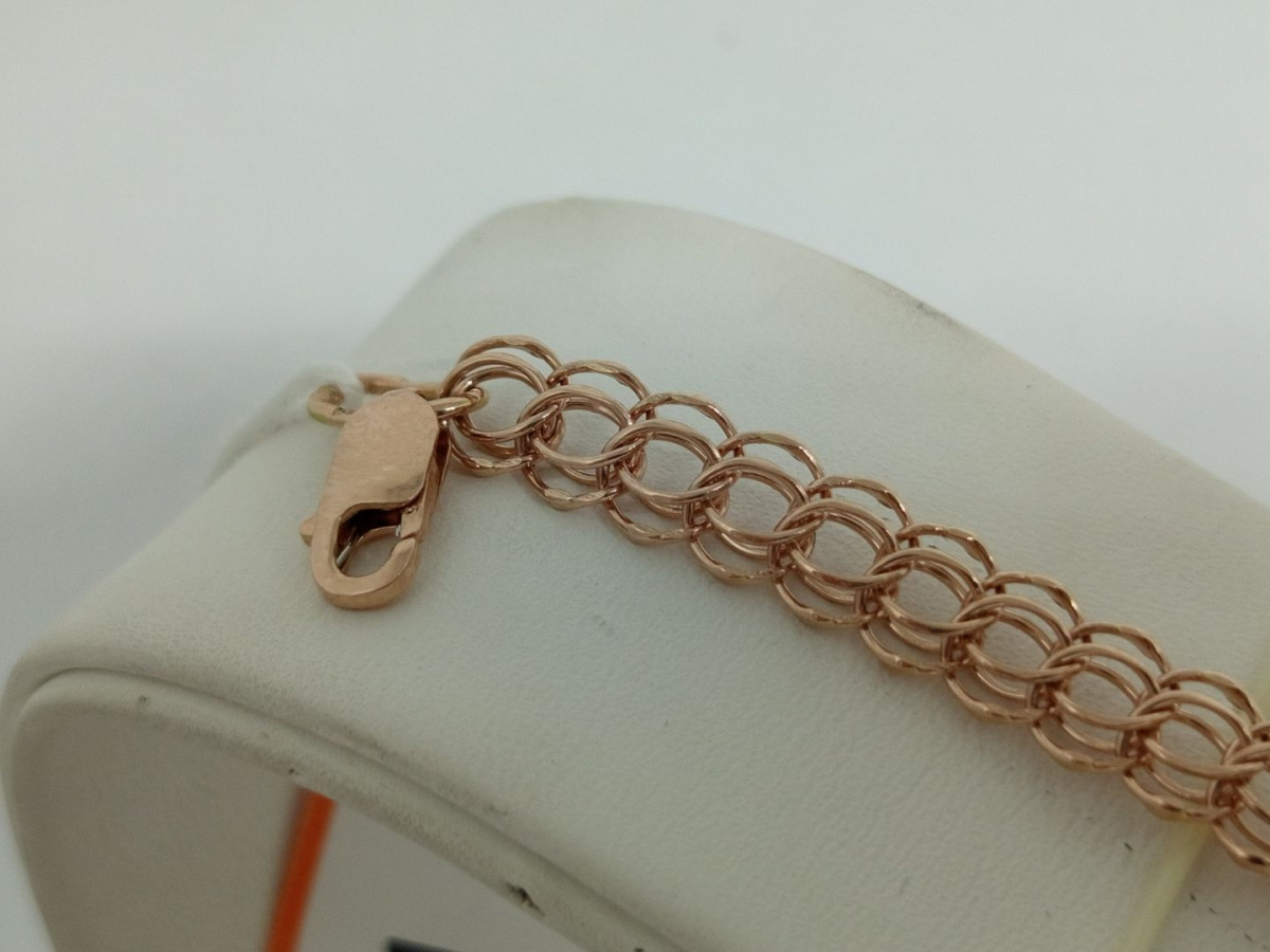 БРАСЛЕТ ПОЛНОВЕСНЫЙ Итальянка Au 585