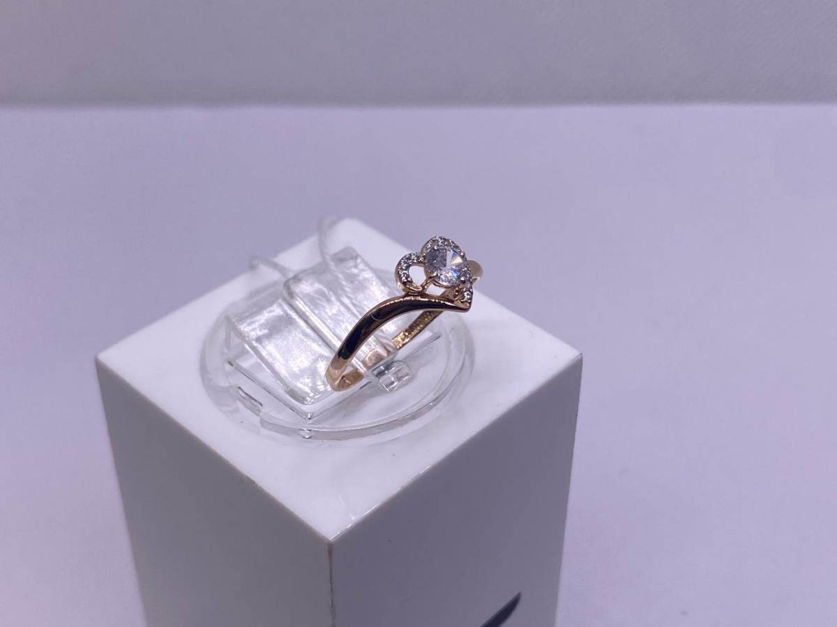 КОЛКМИ585 КОЛЬЦО С КАМНЯМИ (Au 585)