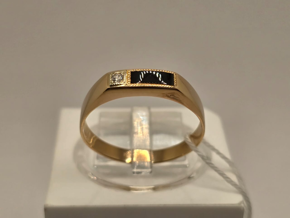 ПЕЧКМИ585 ПЕЧАТКА С КАМНЯМИ (Au 585)