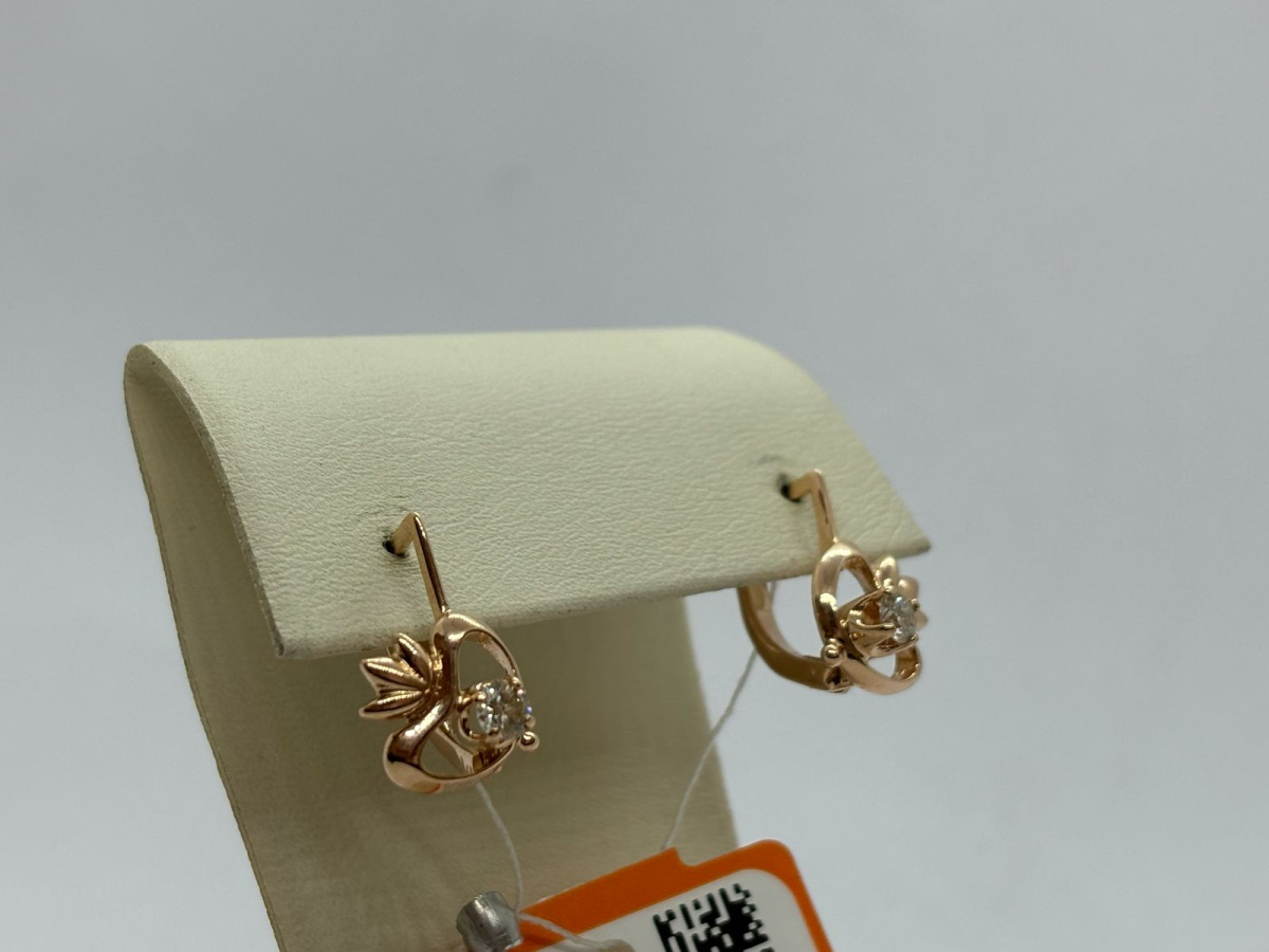 СЕРЬГИ БРИЛЛИАНТ (Au 585)