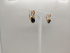 СЕРЬГИ С КАМНЕМ (Au 585)