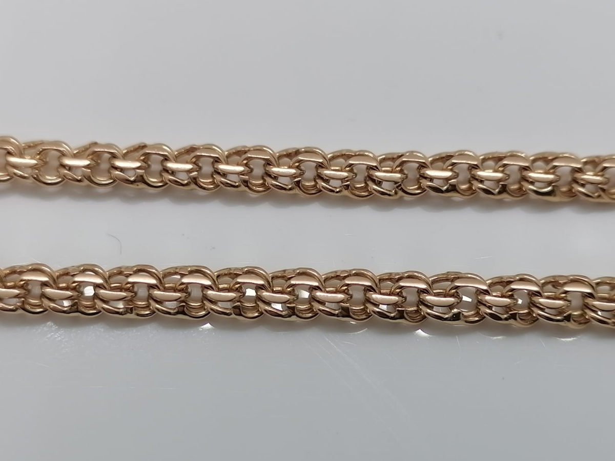 ЦЛБС585 ЦЕПЬ ПОЛНОВЕСНАЯ Бисмарк (Au 585)