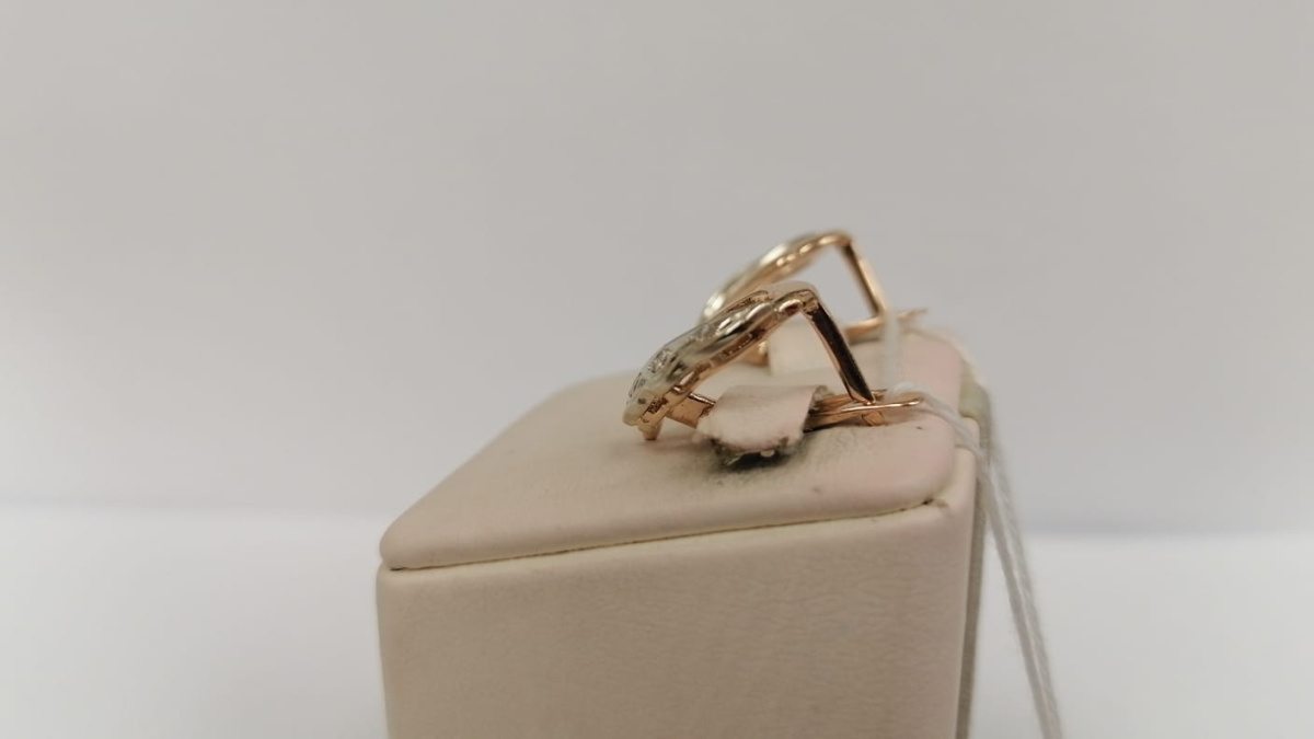 СЕРЬГИ С КАМНЯМИ (Au 585)