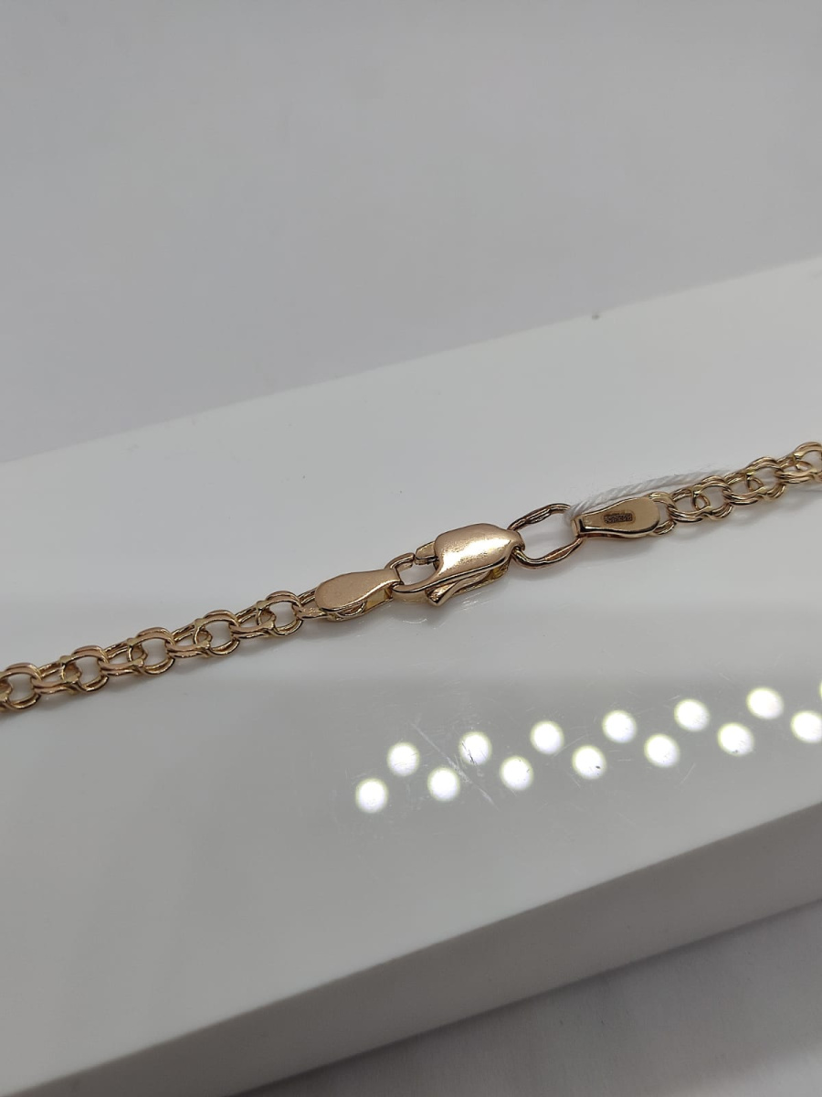 ЦЕПЬ ПОЛНОВЕСНАЯ Бисмарк (Au 585)