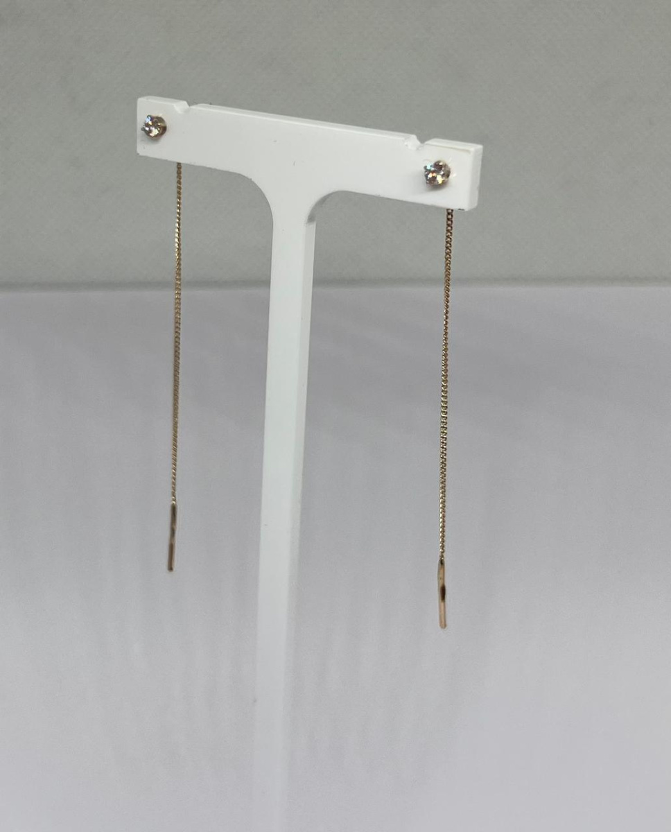 СЕРЬГИ ПРОДЕВКИ (Au 585)