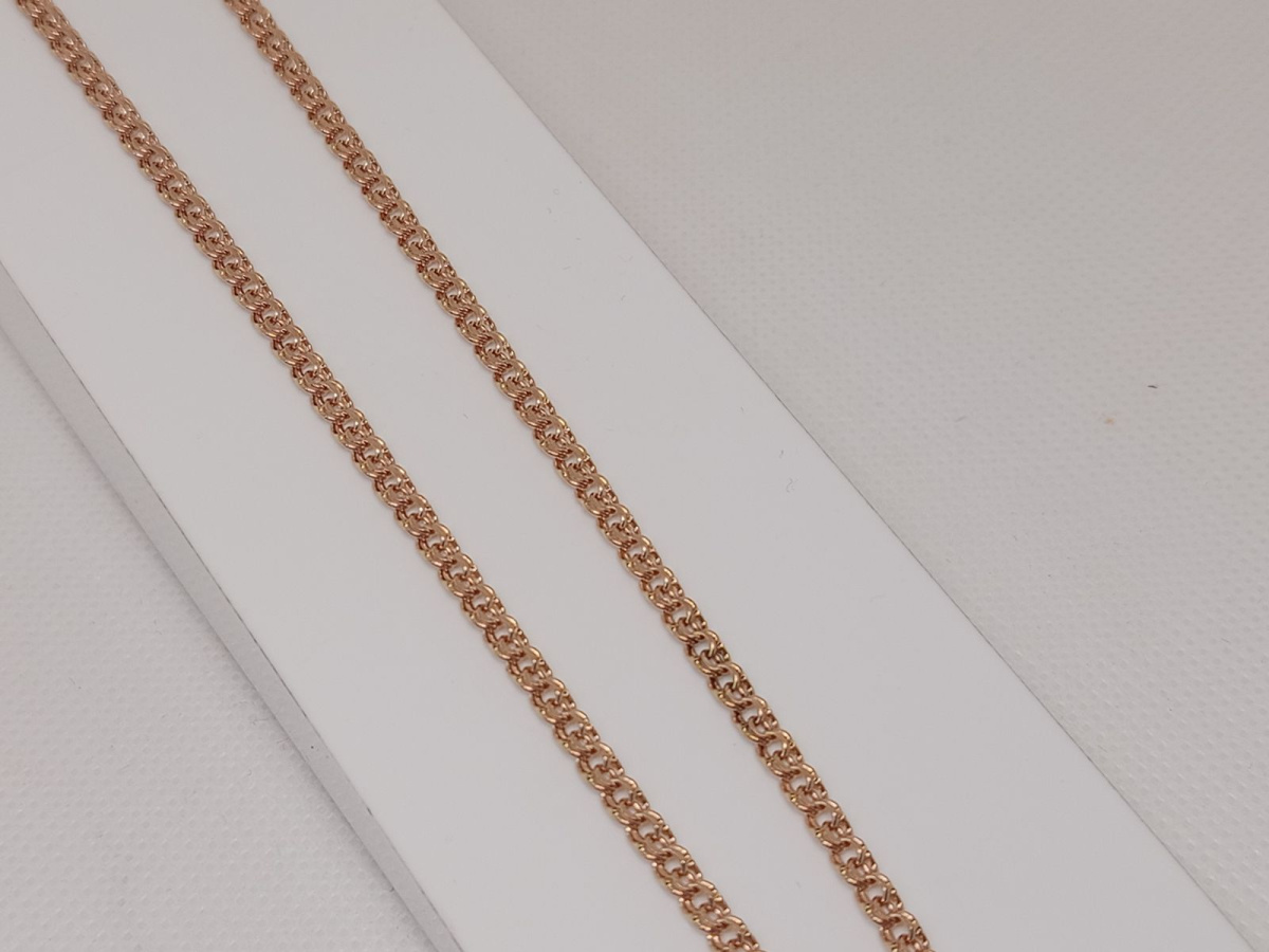 ЦПБС585 ЦЕПЬ ПУСТОТЕЛАЯ Бисмарк (Au 585)