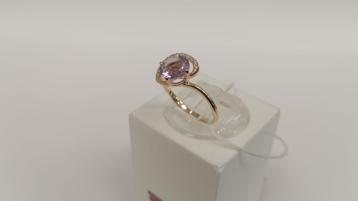 КОЛКМИ585 КОЛЬЦО С КАМНЯМИ (Au 585) КОЛКМИ585 КОЛЬЦО С КАМНЯМИ (Au 585)