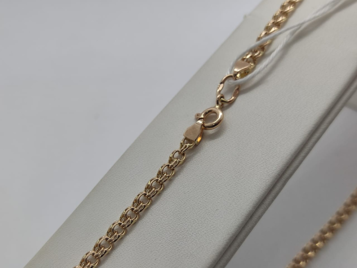 ЦЛБС585 ЦЕПЬ ПОЛНОВЕСНАЯ Бисмарк (Au 585)