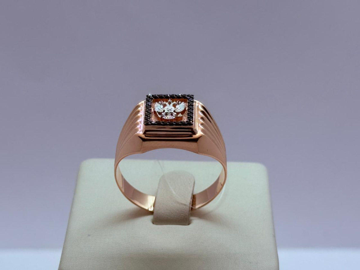 КОЛЬЦО С КАММНЯМИ (Au 585)