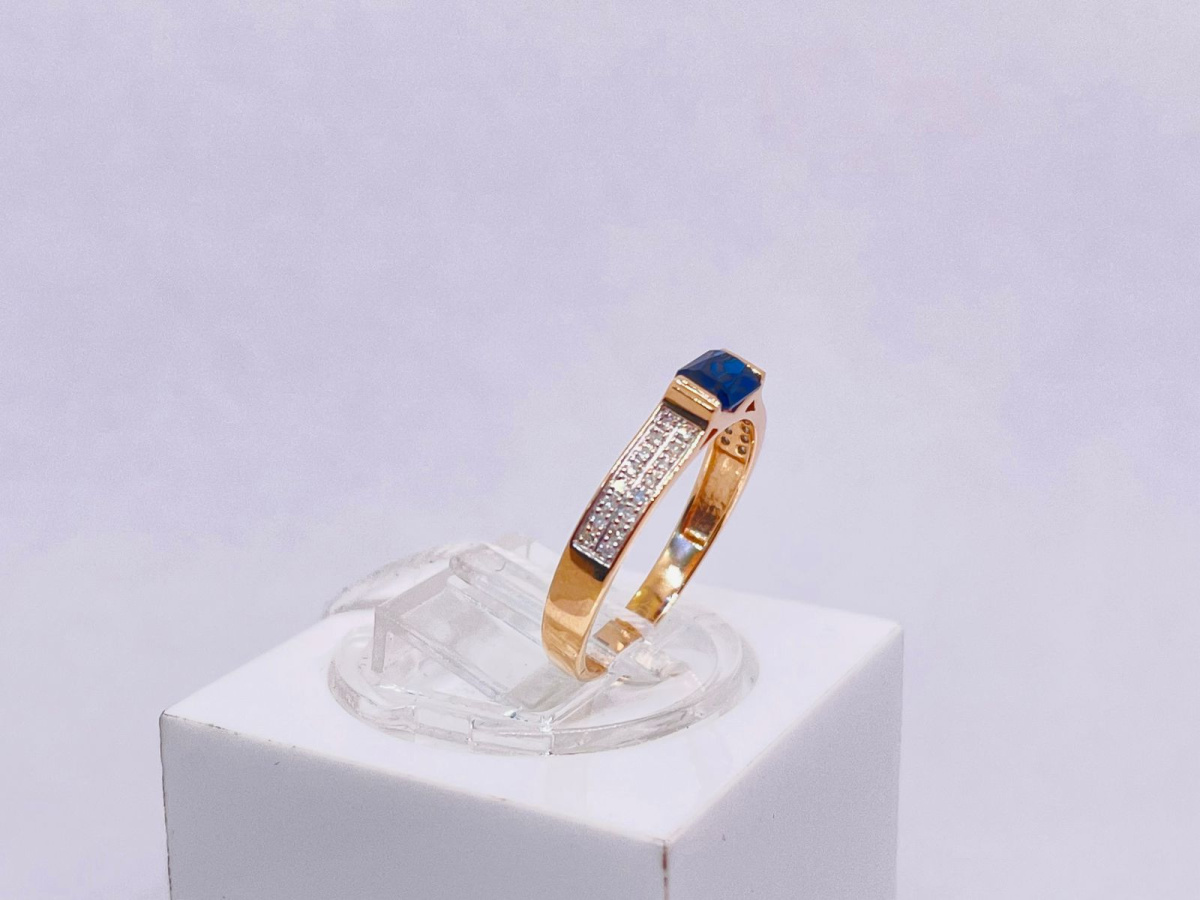 КОЛЬЦО БРИЛЛИАНТ Au 585