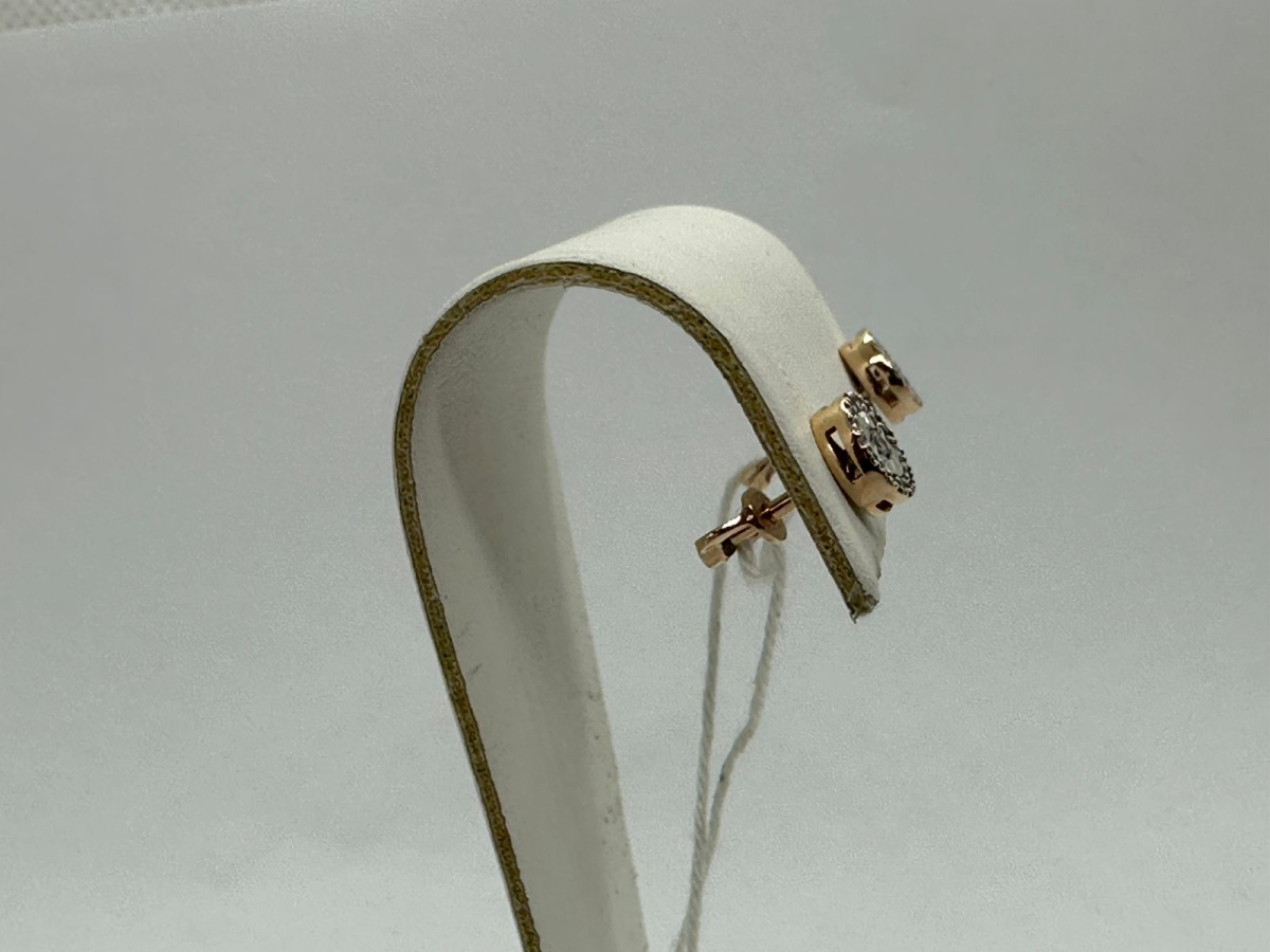 СЕРЬГИ БРИЛЛИАНТ (Au 585)