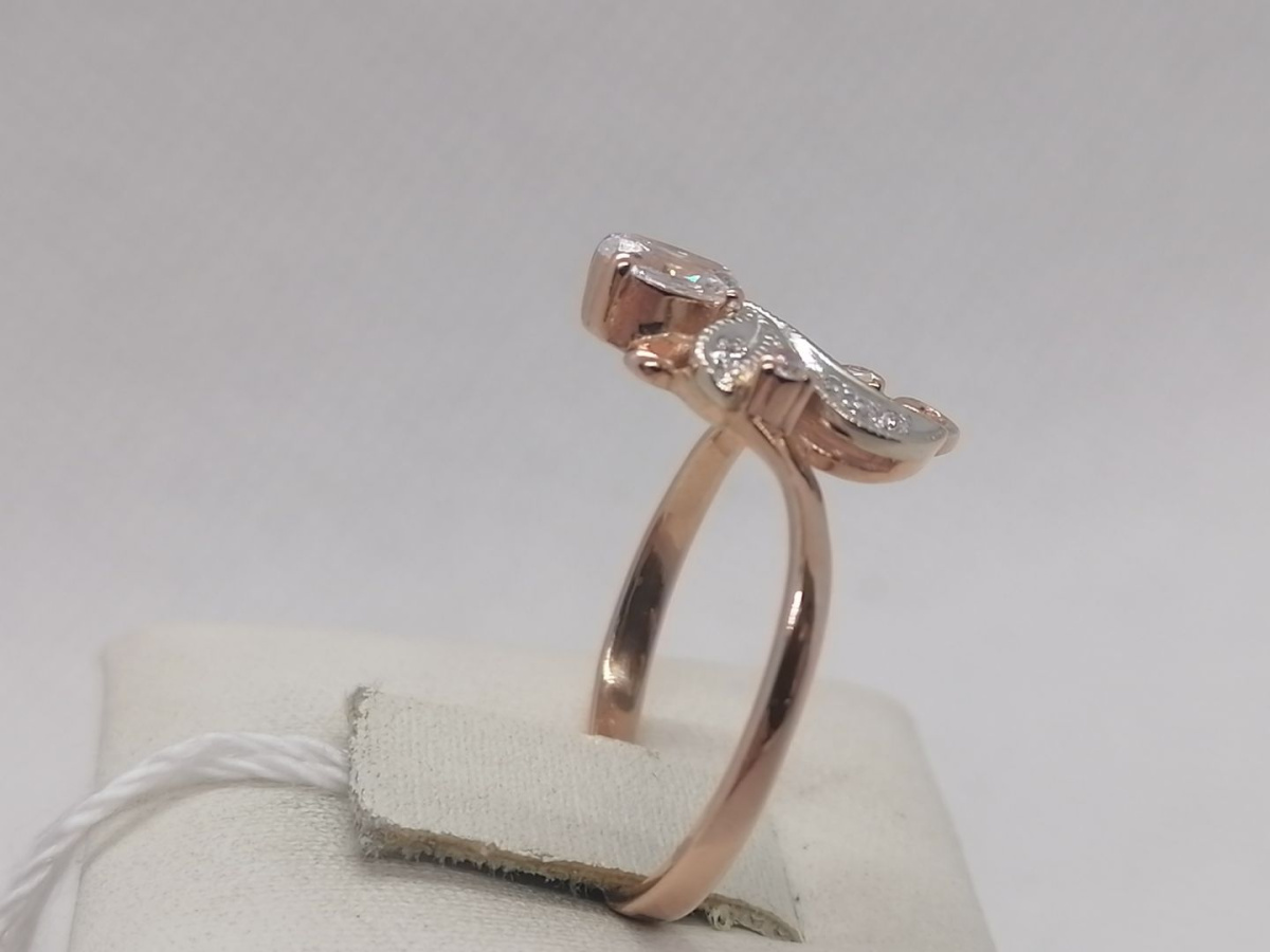 КОЛКМИ585 КОЛЬЦО С КАМНЯМИ (Au 585)